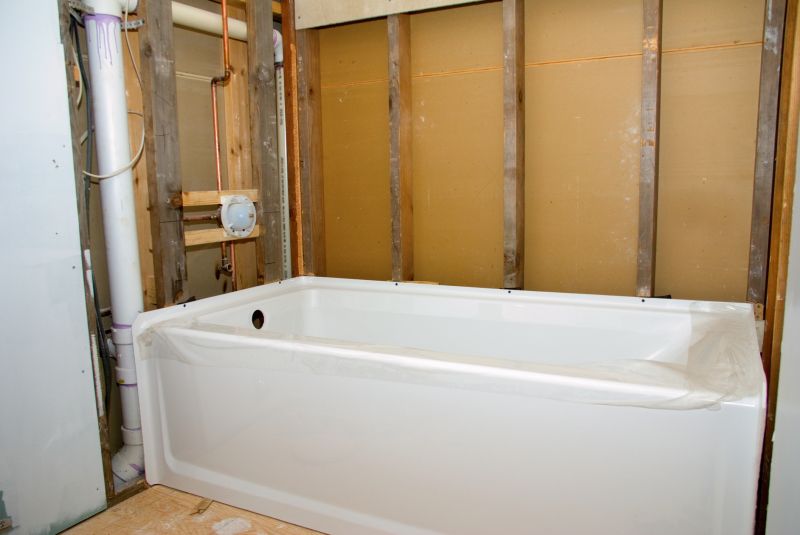 Freestanding Bathtub in a Spa Setting